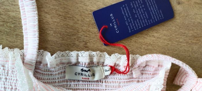 Robe légère Cyrillus neuve 12 mois - photo numéro 2