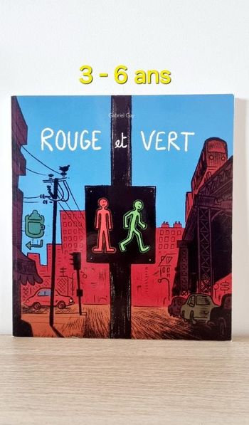 Livre jeunesse "Rouge et vert"