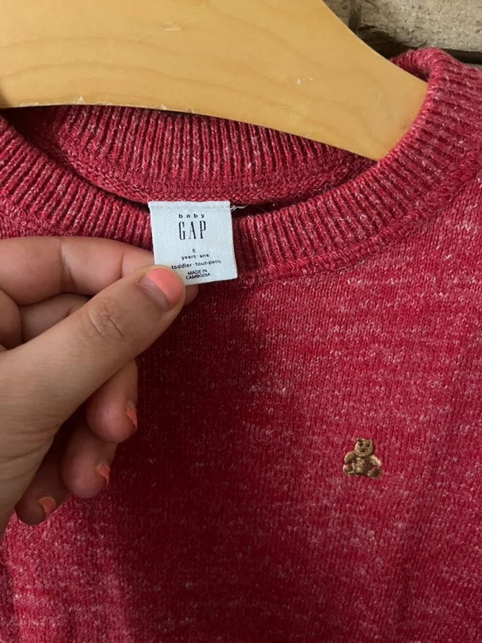 Très joli pull Gap 5 ans - photo numéro 2