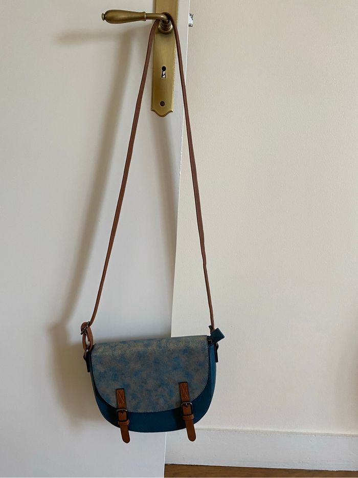 Sac à main bleu