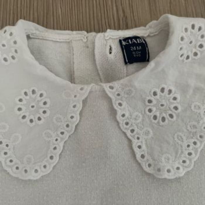Pull blanc - photo numéro 2