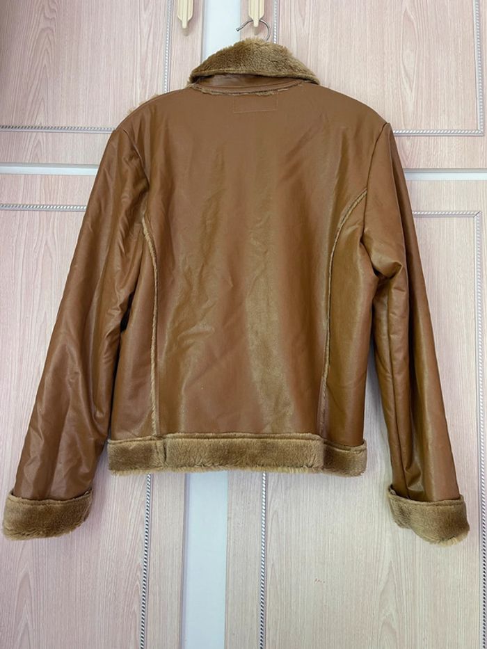 Veste en similicuir xl - photo numéro 2