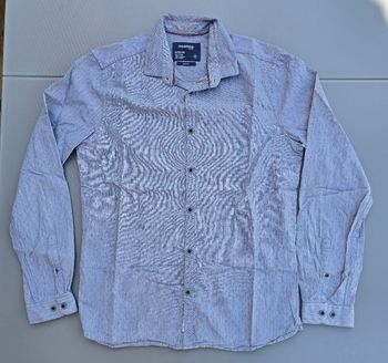 Chemise ML slim Fit Taille M Homme Bonobo
