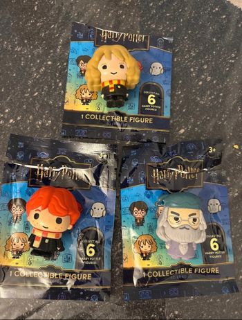Lot de 3 figurines Harry potter