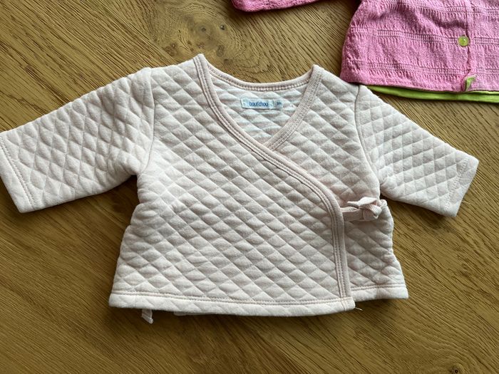 Lot 2 gilets fille - 3 mois - photo numéro 2