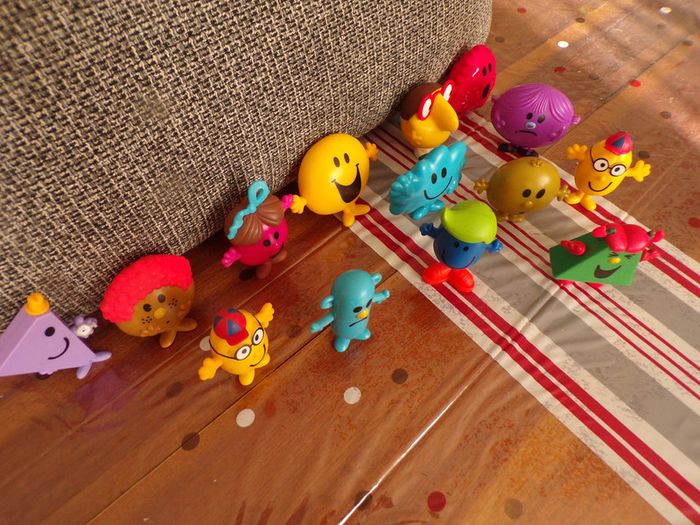 Lot de 14 figurines Monsieur Madame  macdo
