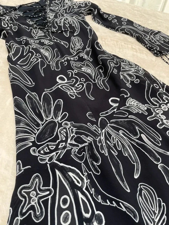 Robe longue en mousseline - photo numéro 4