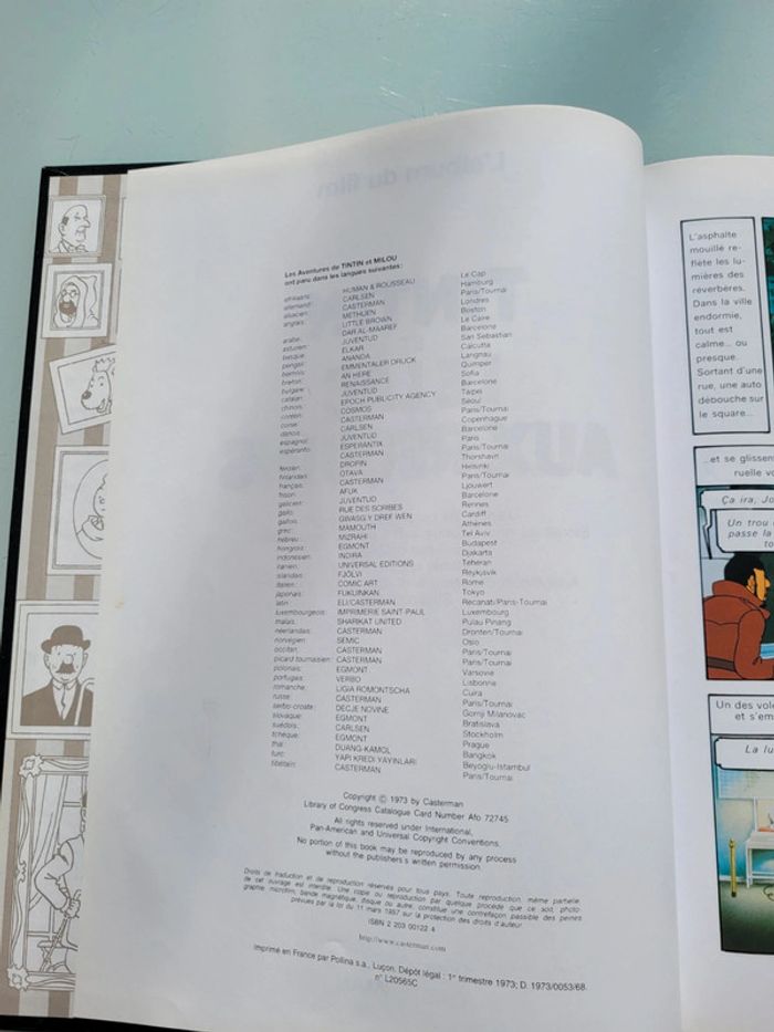 BD Tintin et le lac aux requins 🦈 Éditions Casterman (23) - photo numéro 3