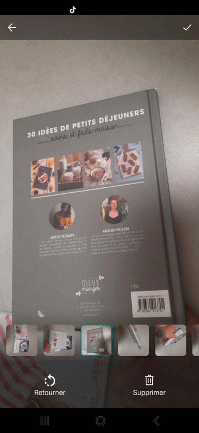 Lot de 2 livre recette sucre et facile rapide - photo numéro 2