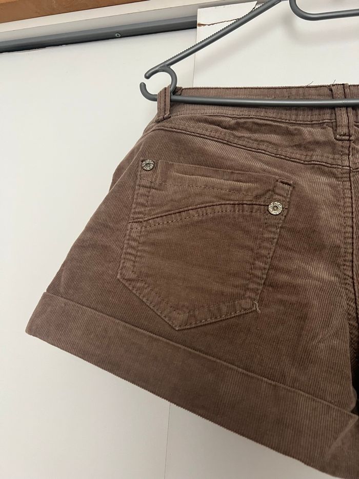 Short en velours côtelé marron Jennyfer - photo numéro 6