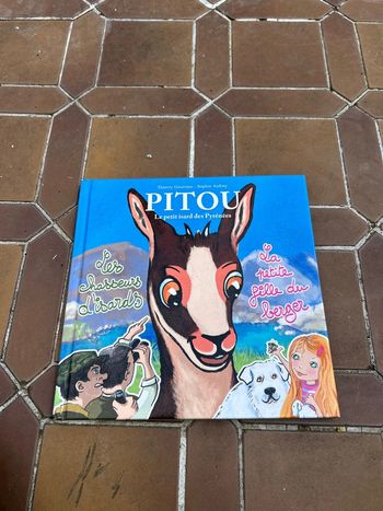 Livre Pitou le petit isard des Pyrénées