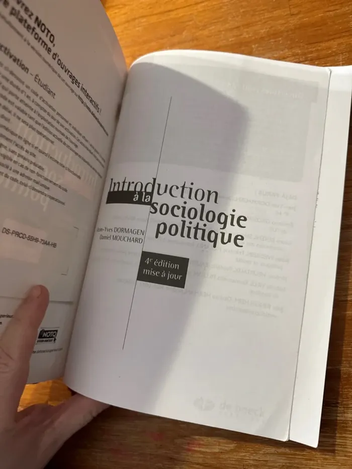 Livre introduction à la sociologie politique - photo numéro 4