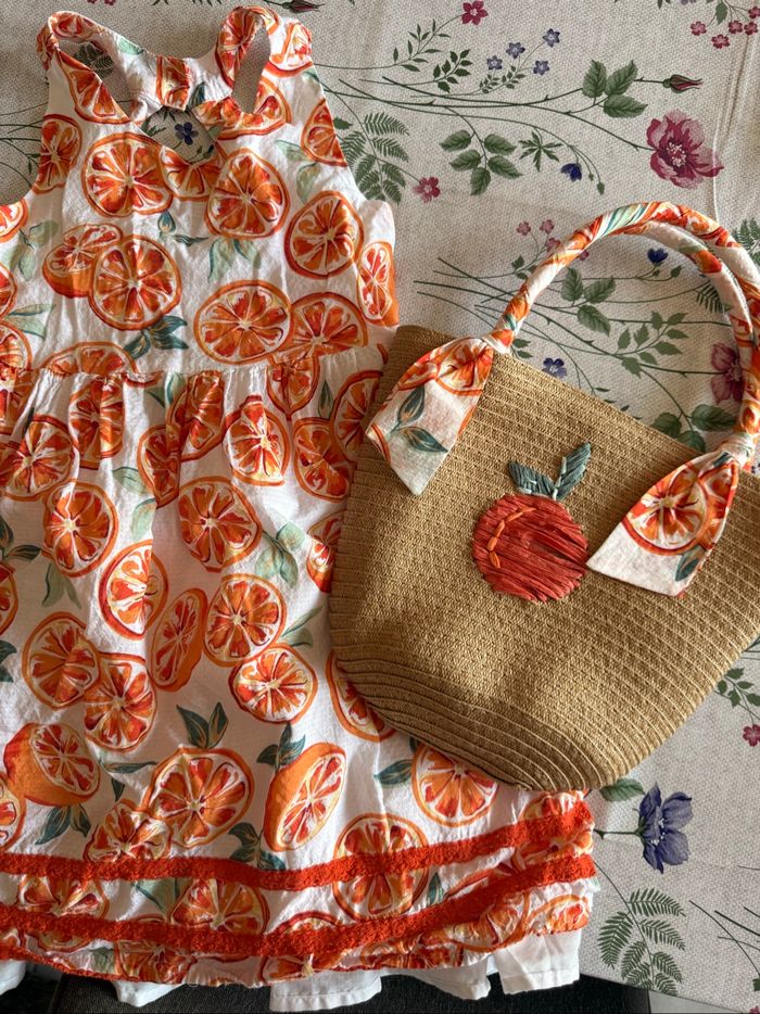 Robe et sac assorti enfant