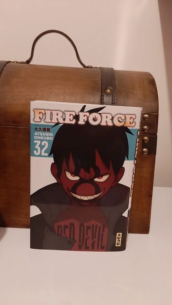 Manga Fire Force tome 32 édition limitée jaquette alternative Canal BD