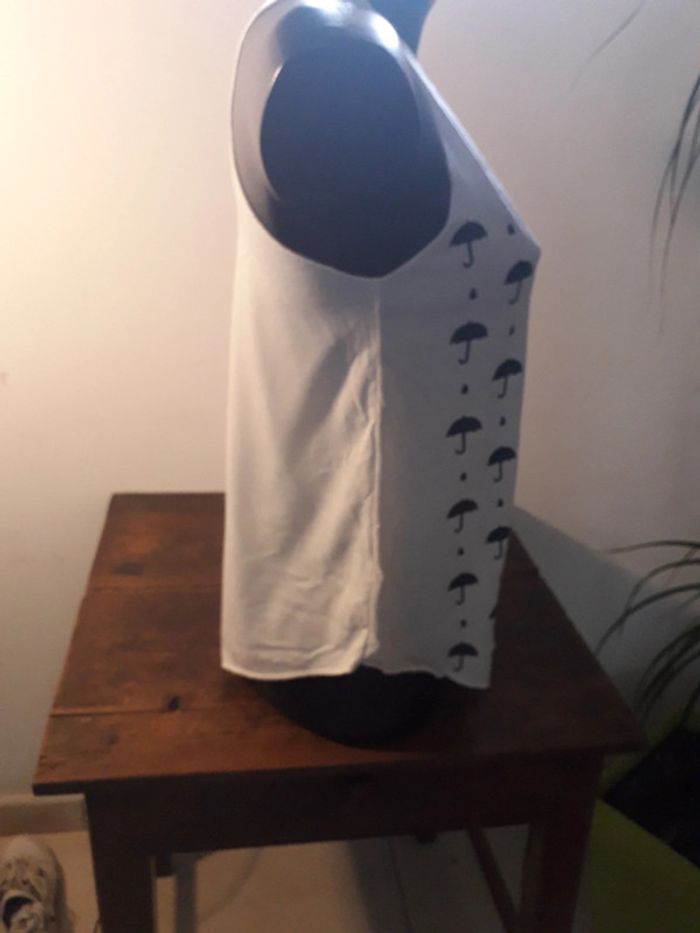 Débardeur haut femme fille ado trendy tank top taille S M 36 / 38 - photo numéro 3