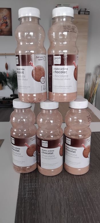 Lot 5 boisson maxidrink chocolat ligne et proteines