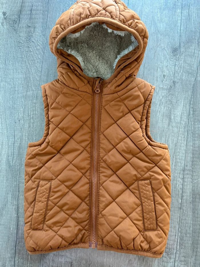 Veste sans manche chaude 6 mois