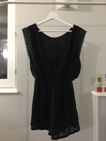 Combishort noire taille S