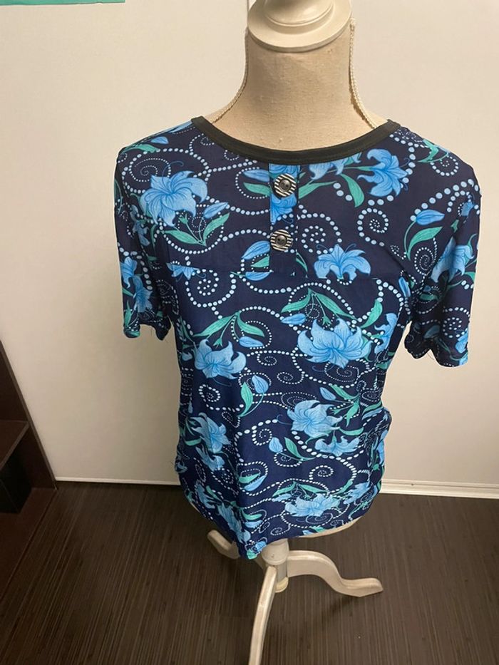 T-shirt à fleurs V. Mod TS - photo numéro 2