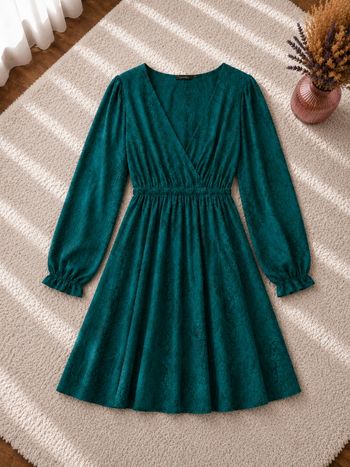 Robe sauvage serpent d émeraude vert canard noire et grise Femme taille 54 marque Lyly La Comtesse 👜 