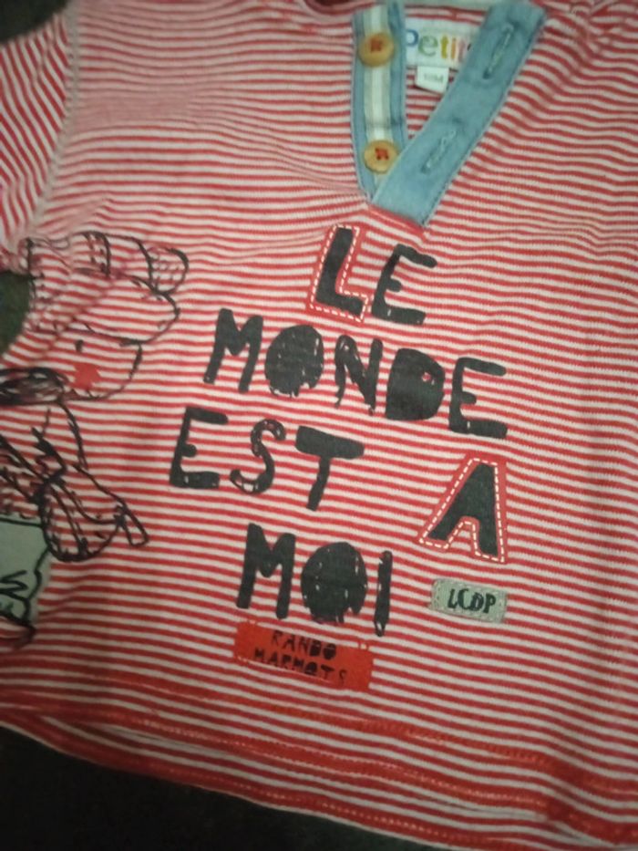 T-shirt la Compagnie des petits 12 mois - photo numéro 3