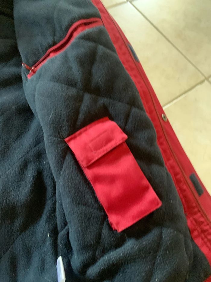 Veste snow rouge / bordeaux - photo numéro 7