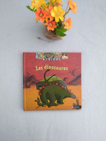 Livre Kididoc Les dinosaures Nathan