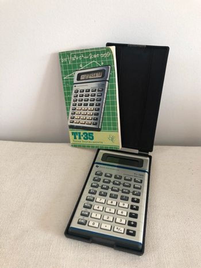 Calculatrice vintage TI-35 - photo numéro 2