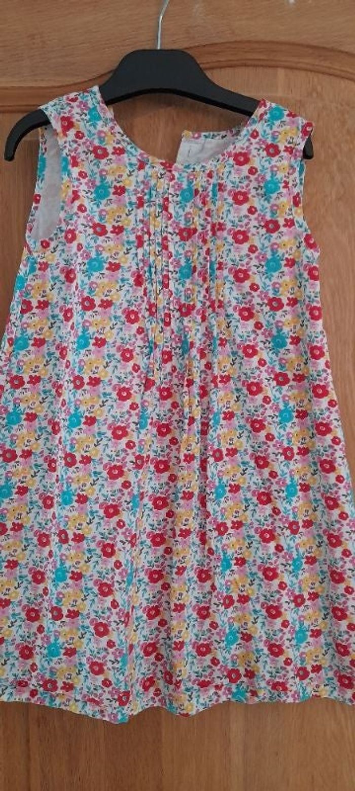 Robe à fleurs 5 ans