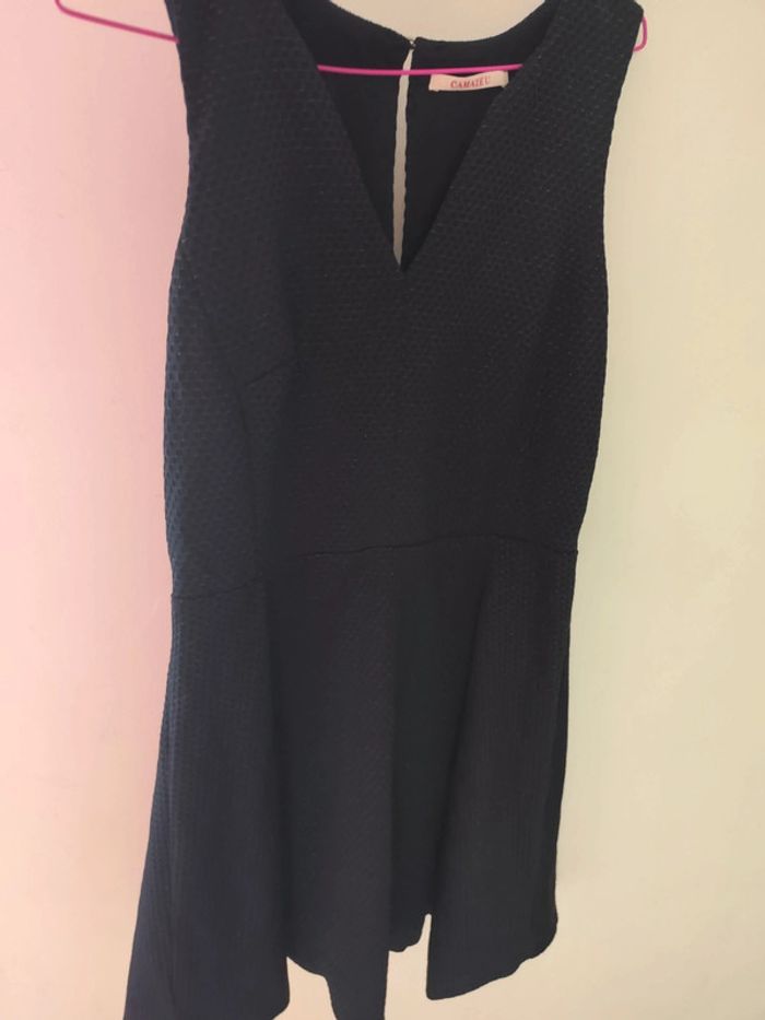 Robe bleue marine et dorée - photo numéro 2