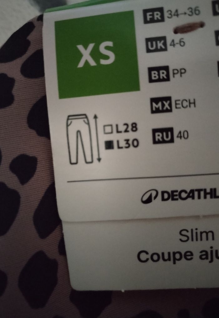 Leeging de fitness taille haute imprimé Léopard neuf - photo numéro 7