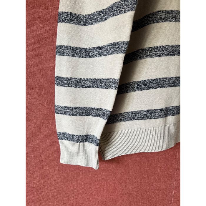 Pull beige à rayures taille XL In Extenso - photo numéro 4