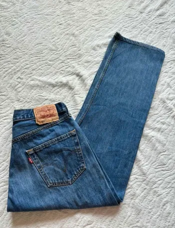 Jean Levi’s 501 Homme Bleu coupe droite relaxed ample taille W31 40/42 M/L état impeccable