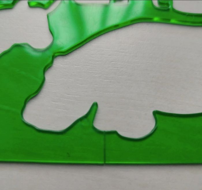 Lot de 5 pochoirs avec modèle papier - photo numéro 9