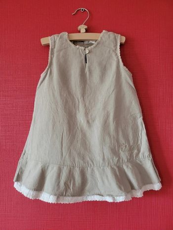 Robe gris souris - 24 mois