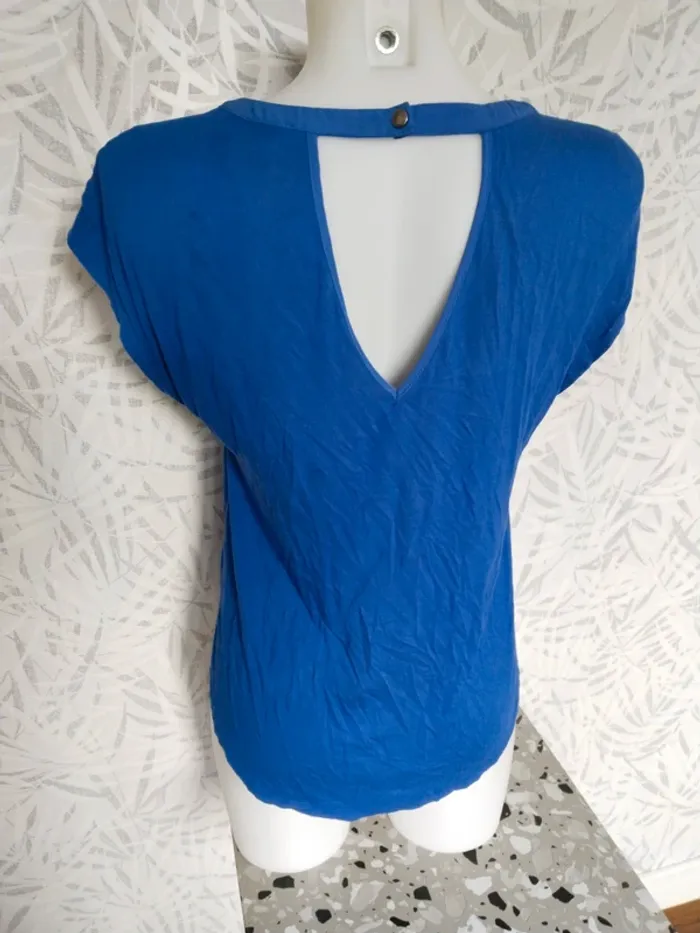 Haut ou blouse femme taille 36 S marque Majestic - photo numéro 4