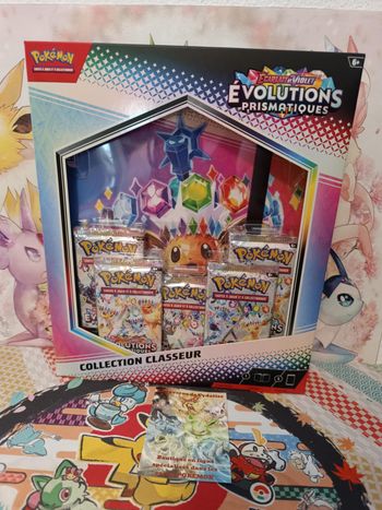 Coffret Pokemon – EV8.5 -  Classeur Évolution Prismatiques NEUF Scellé- FR