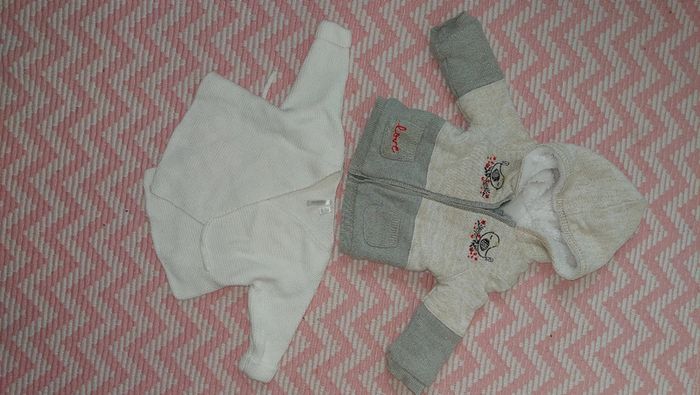Lot de 2 gilets Orchestra fille 3 mois 60 cm - photo numéro 7
