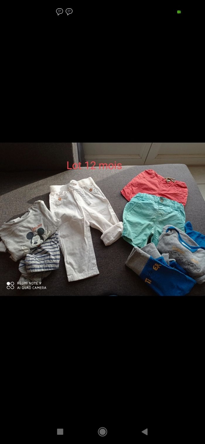 Lot 12 mois garçon - photo numéro 2