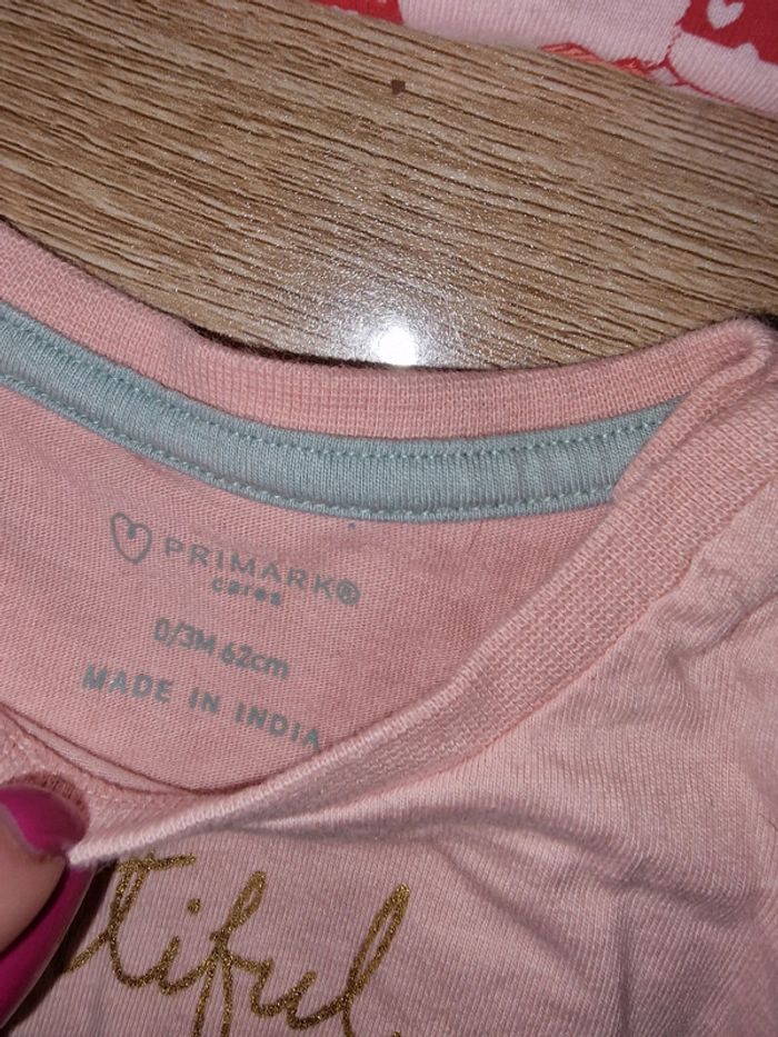 Lot de 8 tshirt manches longues 3 mois - photo numéro 4