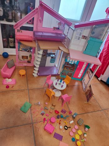 Maison de Barbie Malibu 2en1