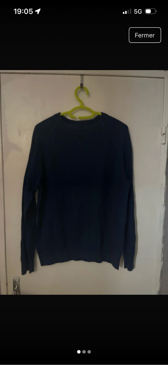 pull jules bleu