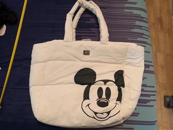 Sac matelassé blanc Mickey • Disney
