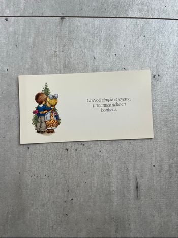 Carte Noël sapin