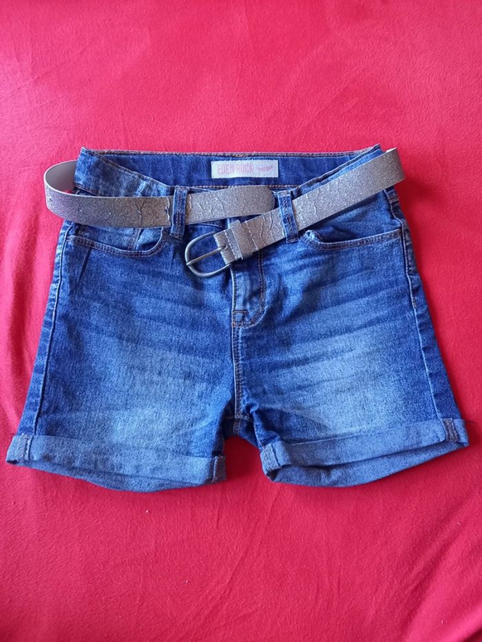 Short jeans fille 10 ans