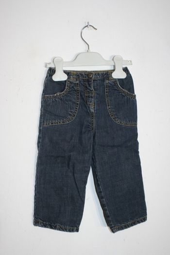 Jeans brut Tex doublé 18m