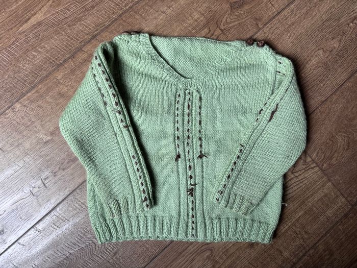 Pull en laine 4 ans - photo numéro 2