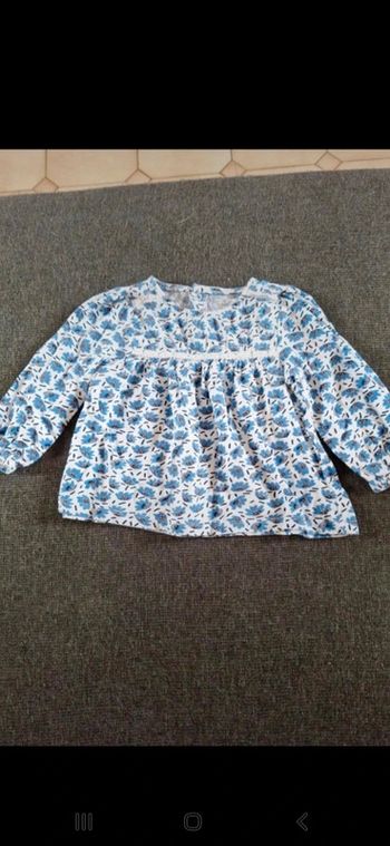 Blouse manches longues Creeks 18mois 👻