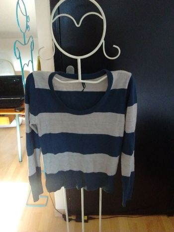 Pull rayé
