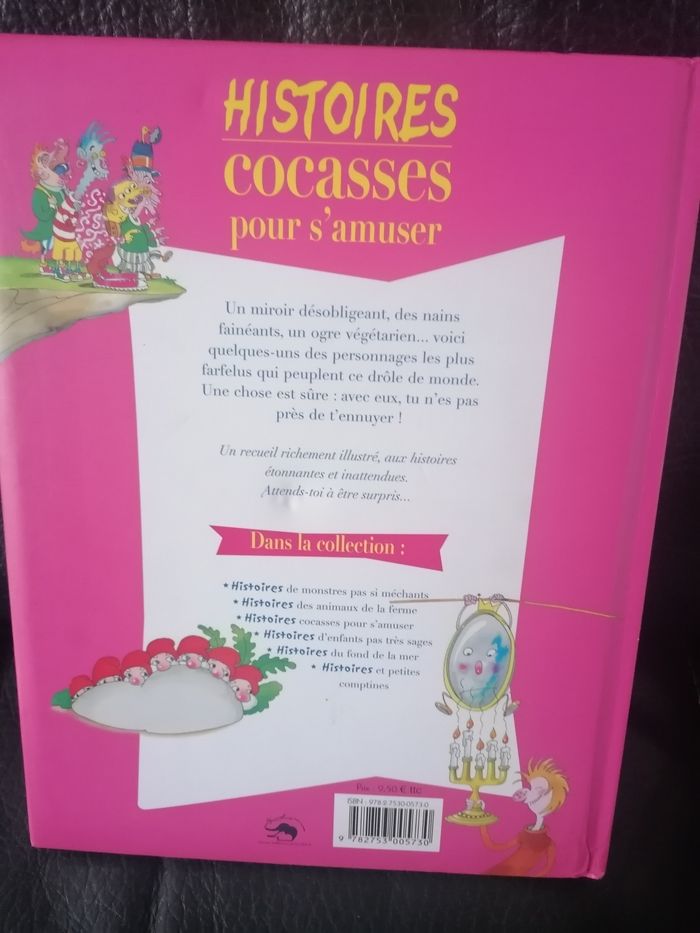 Livre histoires cocasses pour s'amuser - photo numéro 2